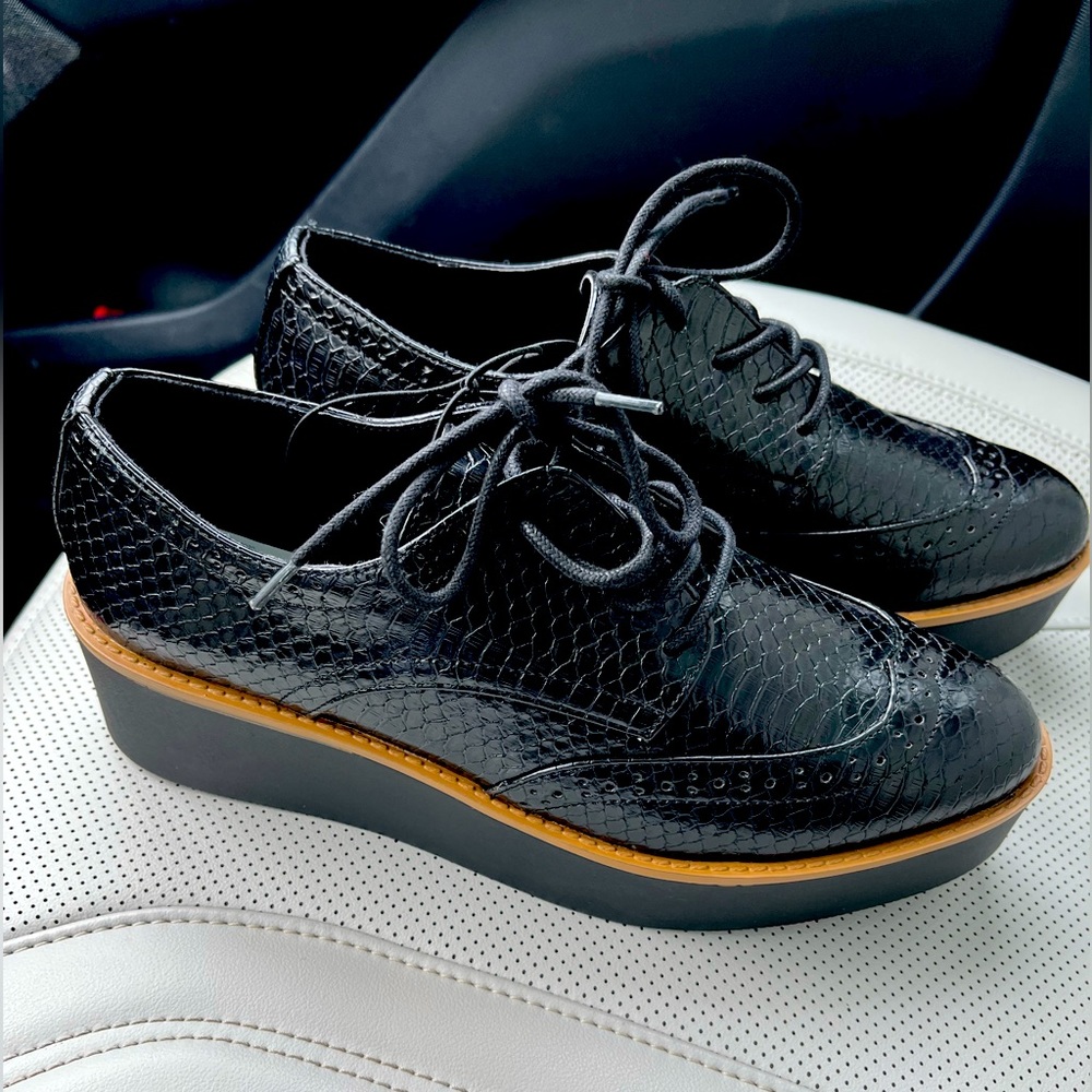 NWT** MADDEN GIRL G CLASS BLACK OXFORDS